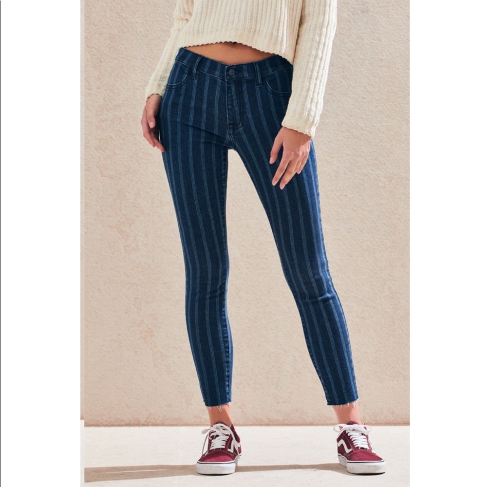 PacSun Fine Line Stripe Perfect Fit Jeggings